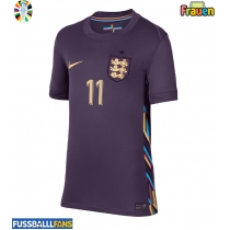 England Phil Foden #11 Auswärtstrikot Frauen EM 2024 Kurzarm